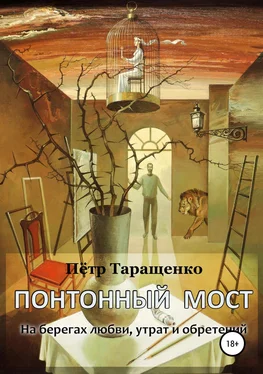 Пётр Таращенко Понтонный мост. На берегах любви, утрат и обретений обложка книги