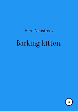 Владислав Неустроев Barking kitten обложка книги