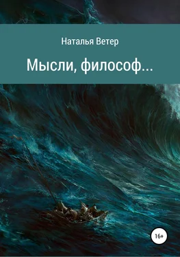 Наталья Ветер Мысли, философ… обложка книги