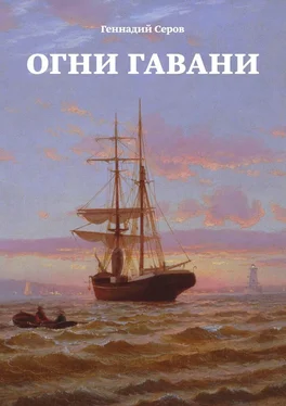 Геннадий Серов Огни гавани обложка книги