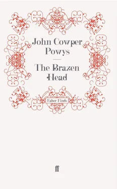 John Powys The Brazen Head обложка книги