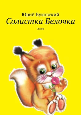 Юрий Буковский Солистка Белочка. Сказка обложка книги