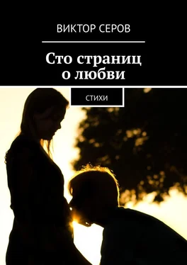 Виктор Серов Сто страниц о любви. Стихи обложка книги