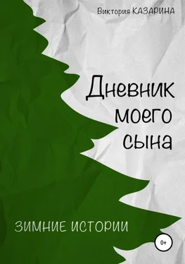 Виктория Казарина Дневник моего сына. Зимние истории обложка книги