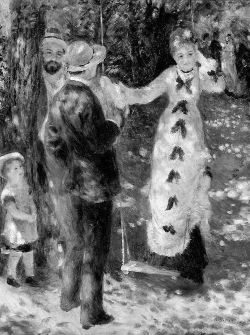 Пьер Огюст Ренуар Качели 1876 Музей Орсе Париж Пелагея Антипьевна - фото 43