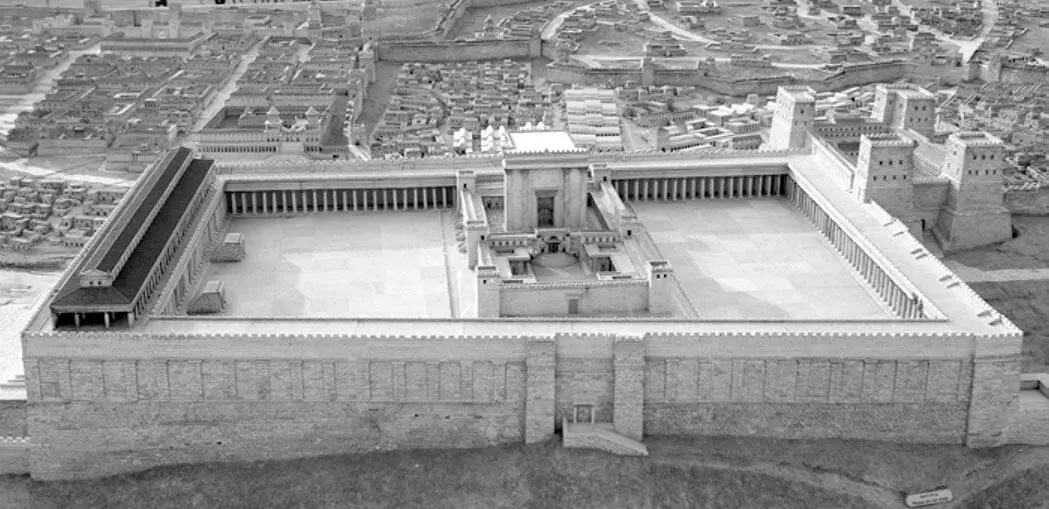 Иллюстрация 51 Храм Эта реконструкция представляет Храмовую гору со - фото 14
