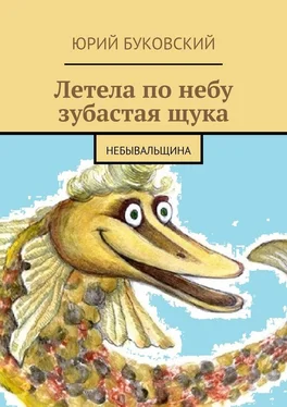 Юрий Буковский Летела по небу зубастая щука. Небывальщина обложка книги