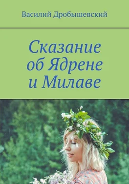 Василий Дробышевский Сказание об Ядрене и Милаве обложка книги