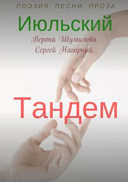 Верона Шумилова Июльский тандем обложка книги