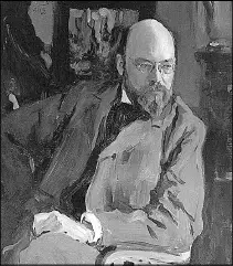 ВА Серов Илья Семенович Остроухов 1902 г С этим небольшим зданием - фото 43