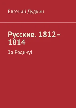 Евгений Дудкин Русские. 1812–1814. За Родину! обложка книги