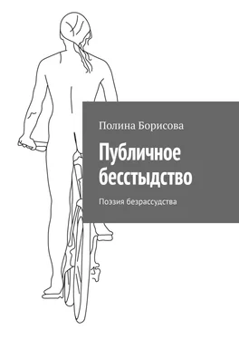 Полина Борисова Публичное бесстыдство. Поэзия безрассудства обложка книги