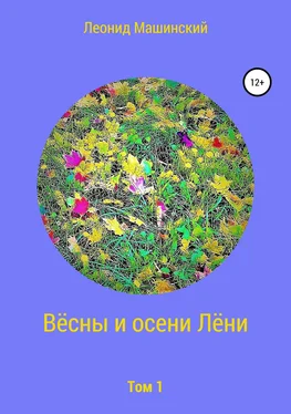 Леонид Машинский Вёсны и осени Лёни обложка книги