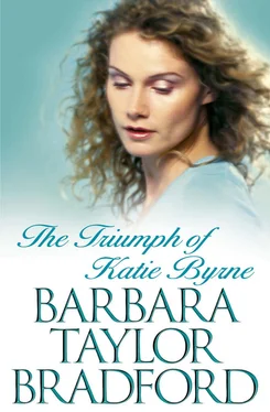 Barbara Taylor Bradford The Triumph of Katie Byrne обложка книги