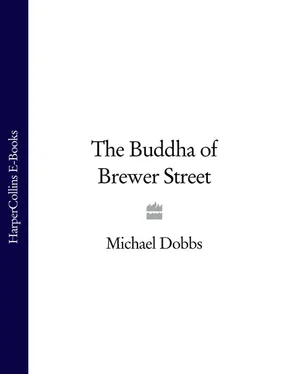 Michael Dobbs The Buddha of Brewer Street обложка книги