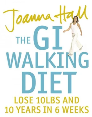 Joanna Hall The GI Walking Diet: Lose 10lbs and Look 10 Years Younger in 6 Weeks обложка книги