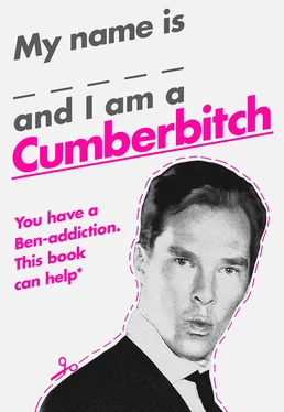 Литагент HarperCollins My Name Is X and I Am a Cumberbitch обложка книги