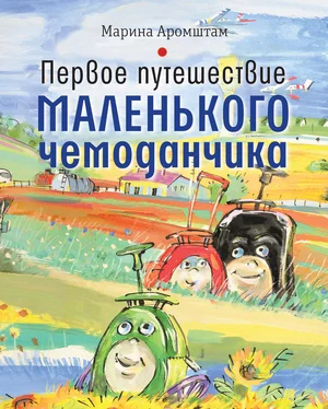 Марина Аромштам Первое путешествие маленького чемоданчика обложка книги