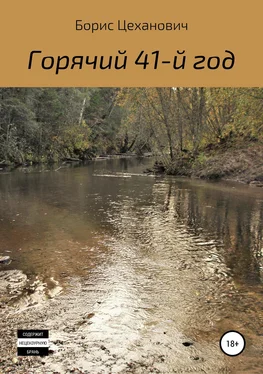 Борис Цеханович Горячий 41-й год обложка книги