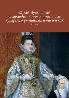 Юрий Буковский О молодом короле, красавице кухарке, о ромашках и васильках. Сказка обложка книги