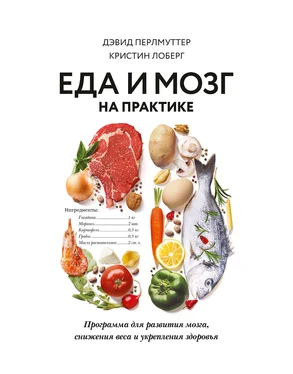 Кристин Лоберг Еда и мозг на практике. Программа для развития мозга, снижения веса и укрепления здоровья обложка книги