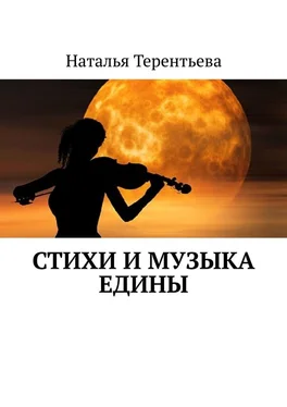 Наталья Терентьева Стихи и музыка едины обложка книги