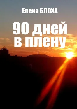 Елена Блоха 90 дней в плену обложка книги