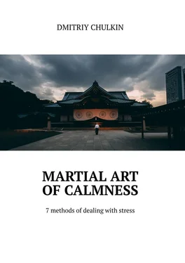 Dmitriy Chulkin Martial art of calmness. 7 methods of dealing with stress обложка книги