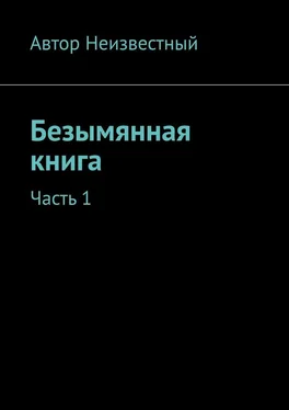 Автор Неизвестный Безымянная книга. Часть 1 обложка книги