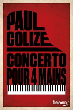 Paul Colize Concerto pour quatre mains обложка книги