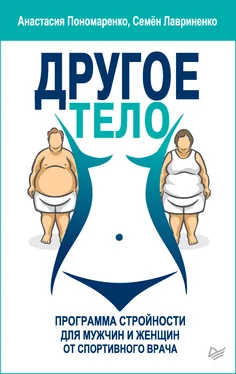 Анастасия Пономаренко Другое тело. Программа стройности для мужчин и женщин от спортивного врача обложка книги