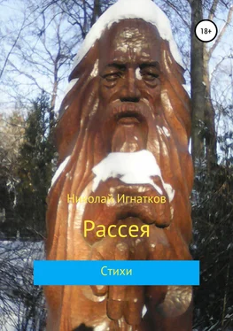Николай Игнатков Рассея. Сборник стихотворений обложка книги