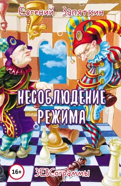 Евгений Запяткин Несоблюдение режима. ЗЕВСограммы обложка книги