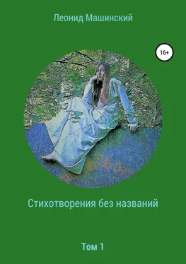 Леонид Машинский Стихотворения без названий обложка книги