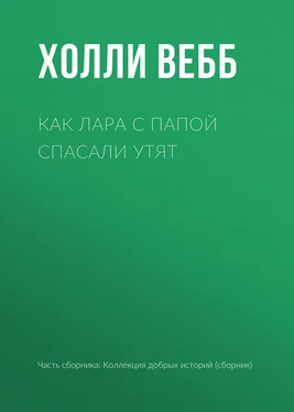 Холли Вебб Как Лара с папой спасали утят обложка книги