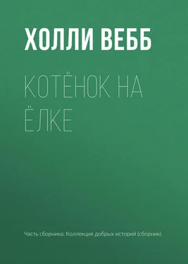 Холли Вебб Котёнок на ёлке обложка книги