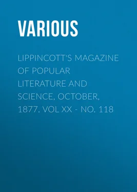 Various Lippincott's Magazine of Popular Literature and Science, October, 1877. Vol XX - No. 118 обложка книги