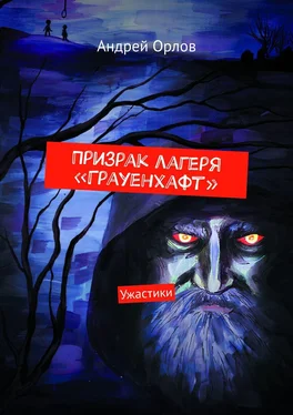 Андрей Орлов Призрак лагеря «Грауенхафт». Ужастики обложка книги