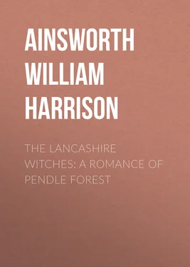 William Ainsworth The Lancashire Witches: A Romance of Pendle Forest обложка книги