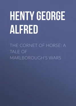 George Henty The Cornet of Horse: A Tale of Marlborough's Wars обложка книги