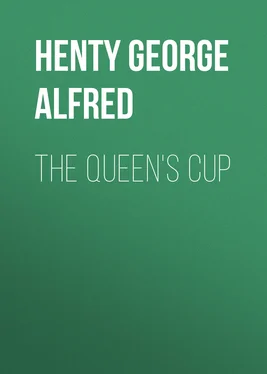 George Henty The Queen's Cup обложка книги