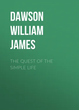 William Dawson The Quest of the Simple Life обложка книги