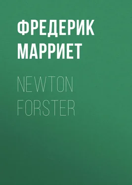 Фредерик Марриет Newton Forster обложка книги