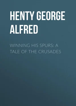 George Henty Winning His Spurs: A Tale of the Crusades обложка книги