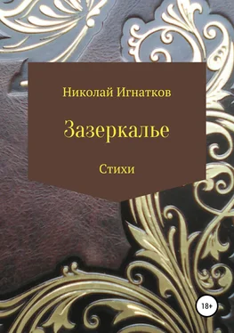 Николай Игнатков Зазеркалье. Книга стихотворений обложка книги