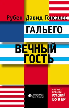 Рубен Давид Гонсалес Гальего Вечный гость обложка книги