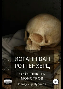 Владимир Чуринов Иоганн ван Роттенхерц – охотник на монстров обложка книги