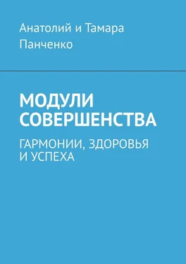 Анатолий и Тамара Панченко Модули совершенства. Гармонии, здоровья и успеха обложка книги