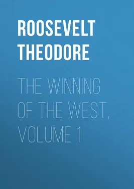 Theodore Roosevelt The Winning of the West, Volume 1 обложка книги