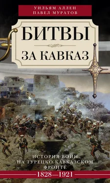 Уильям Аллен Битвы за Кавказ. История войн на турецко-кавказском фронте. 1828–1921 обложка книги